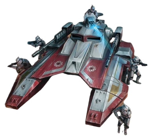 TX-130 Saber, char d'assaut hovertank de la République